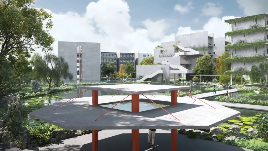 岭南造园子佛山一中顺德学校 | 陈东华建筑事务所|顺德院设计案例