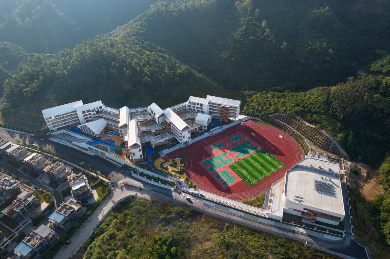 墨泰建筑丨惠阳沙田镇第二小学设计案例
