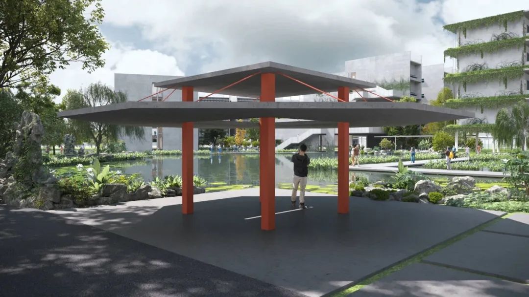 岭南造园子佛山一中顺德学校 | 陈东华建筑事务所|顺德院设计案例