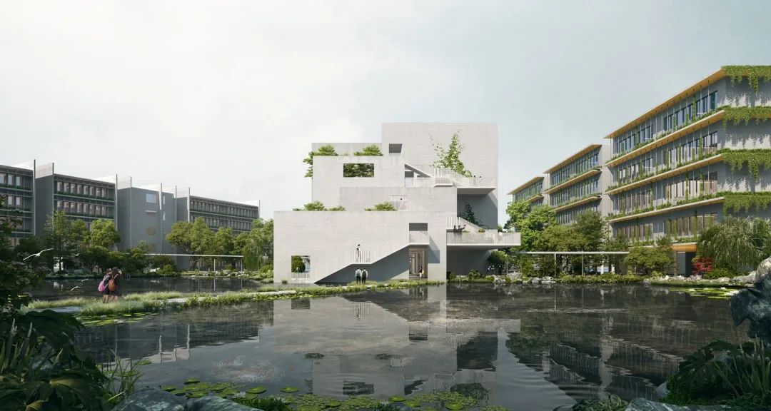 岭南造园子佛山一中顺德学校 | 陈东华建筑事务所|顺德院设计案例