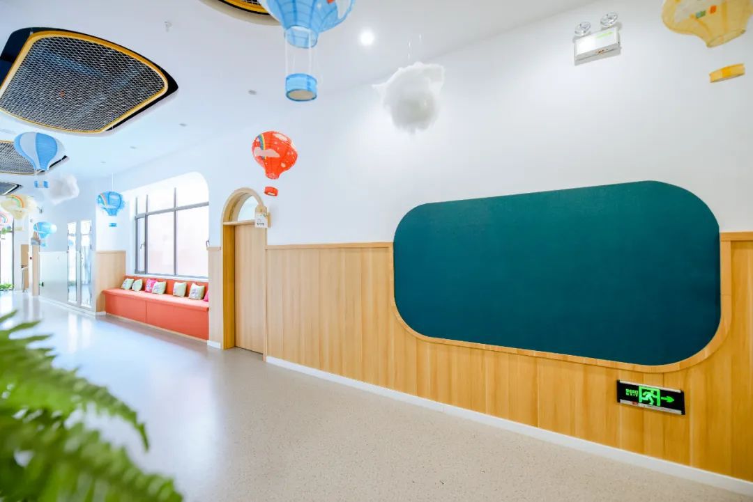 朗生墙板商业空间案例 I 山西蓝天国际幼儿园，教育空间的美学范本设计案例