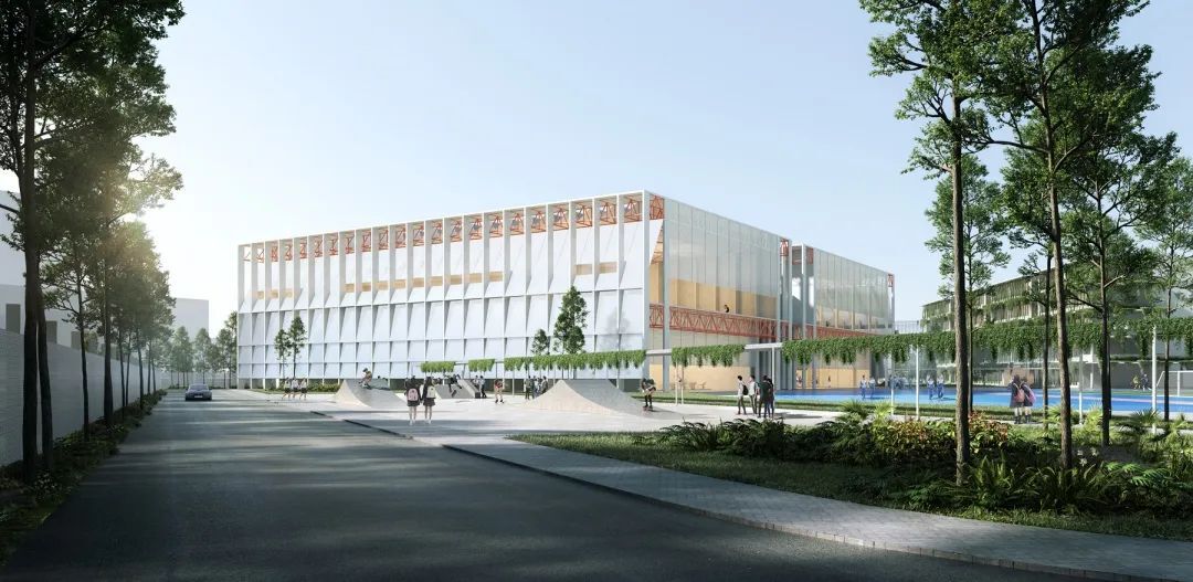 岭南造园子佛山一中顺德学校 | 陈东华建筑事务所|顺德院设计案例