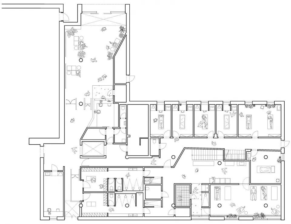 Plus One Architects丨桑拿世界设计案例