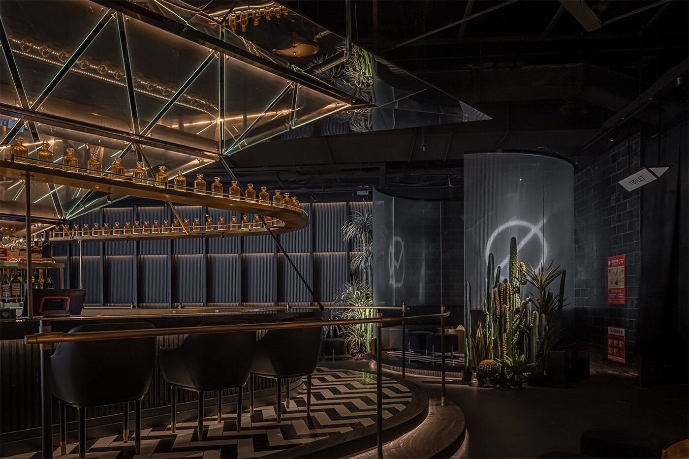 合肥PLUTO BAR一场酒客的梦幻之旅 | 三厘社triostudio 设计案例