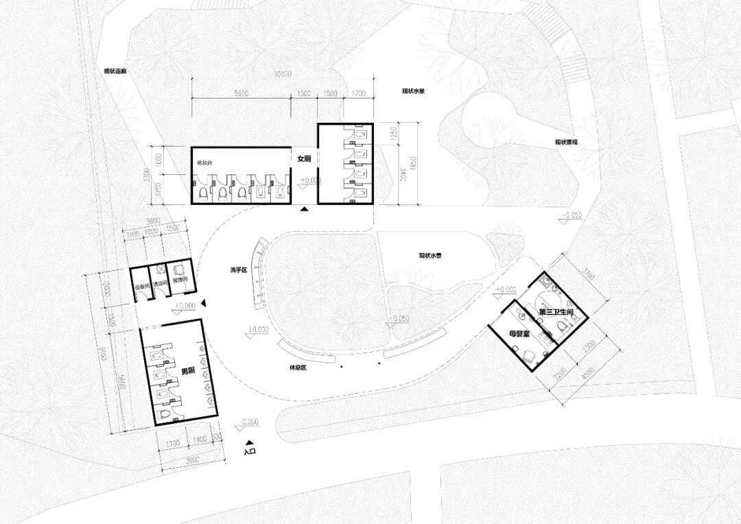 深圳国际园林花卉博览园公厕改造设计 | 重塑建筑设计案例