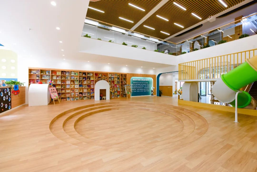 朗生墙板商业空间案例 I 山西蓝天国际幼儿园，教育空间的美学范本设计案例