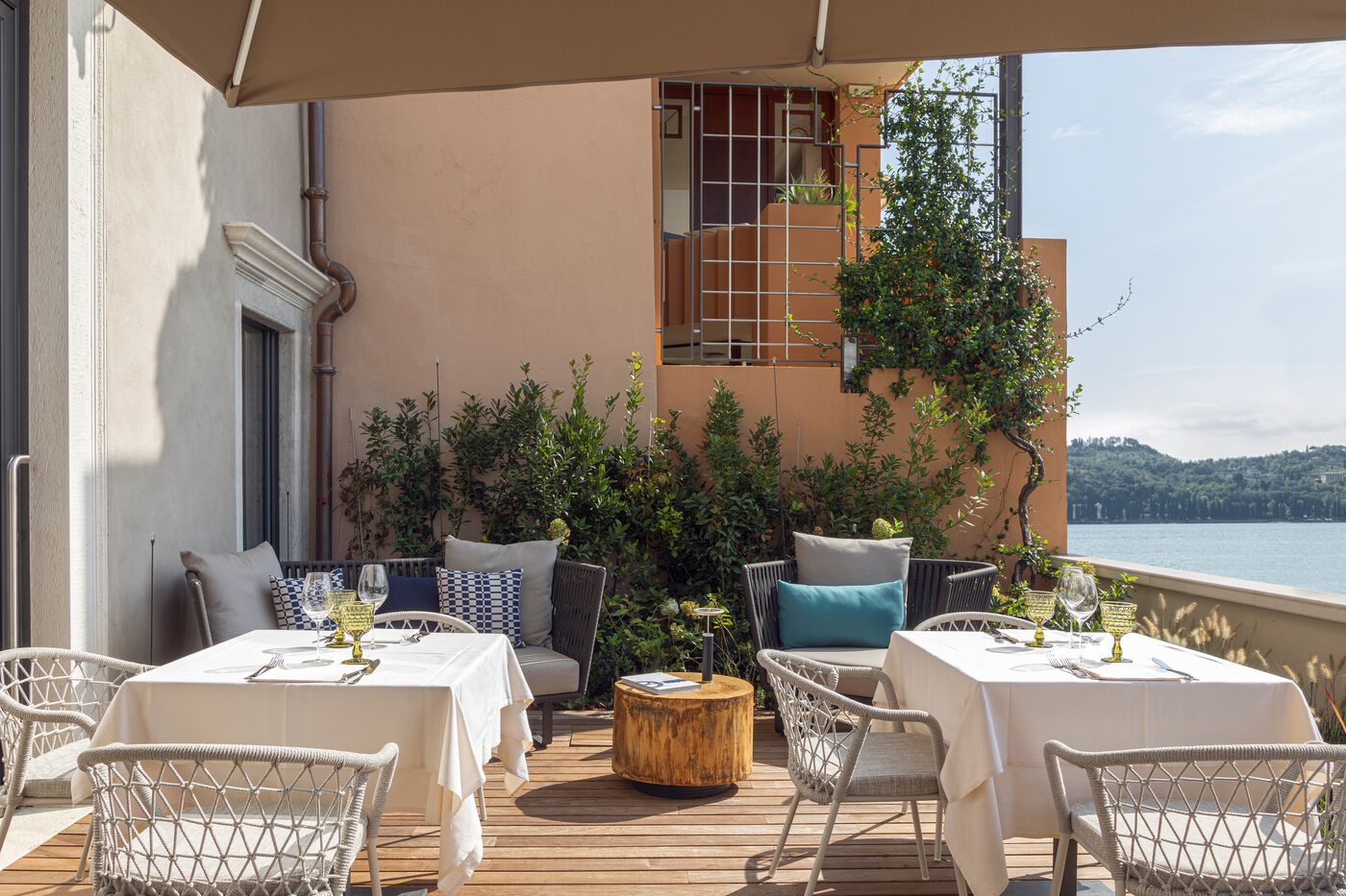 BiagioniRistorante 宫殿里的花园餐厅设计案例