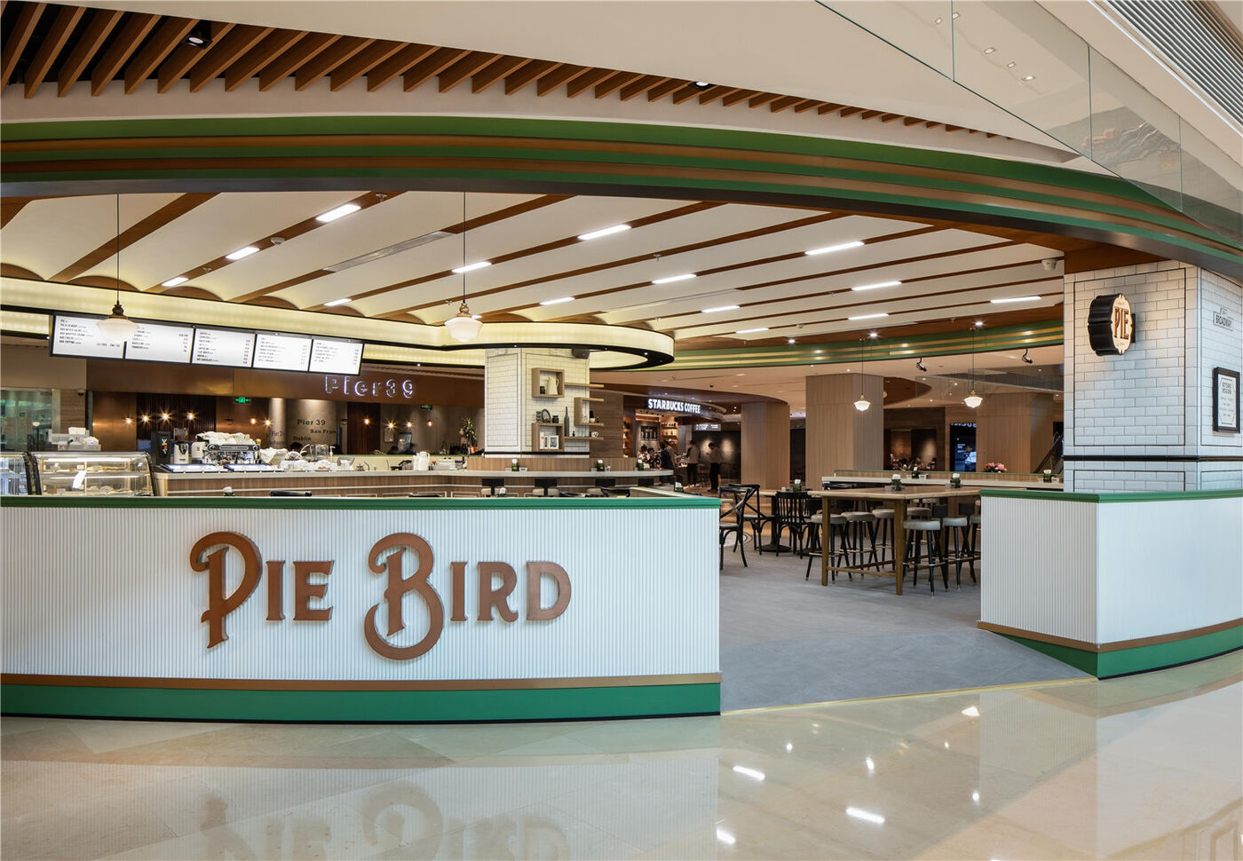  Pie Bird美国馅饼店 ——嘉里中心店设计案例