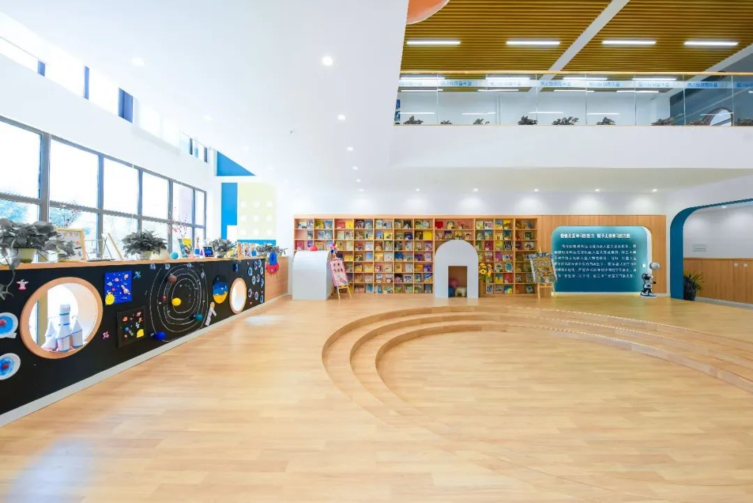 朗生墙板商业空间案例 I 山西蓝天国际幼儿园，教育空间的美学范本设计案例