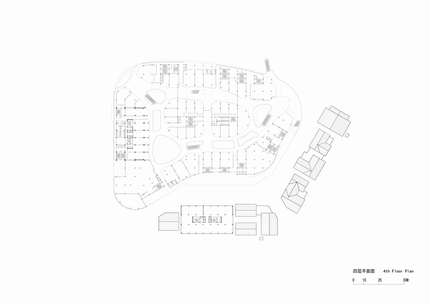 简和建筑丨山水之城·泰汶城市广场设计案例