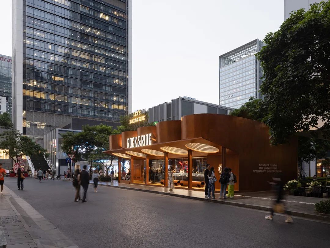  WBS里外工作室丨Rock&Ride 深圳万象天地快闪店设计设计案例