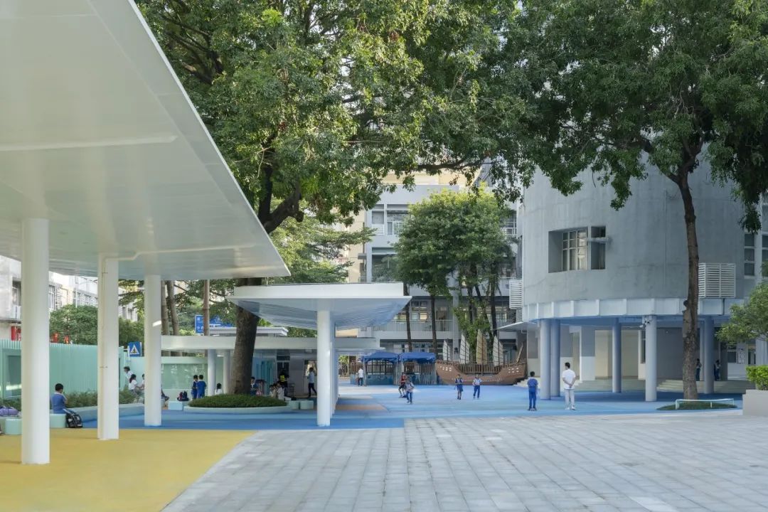 多重建筑丨深圳前海学校改造设计案例
