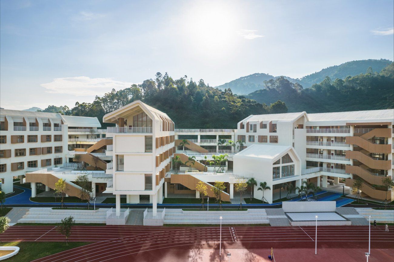 墨泰建筑丨惠阳沙田镇第二小学设计案例