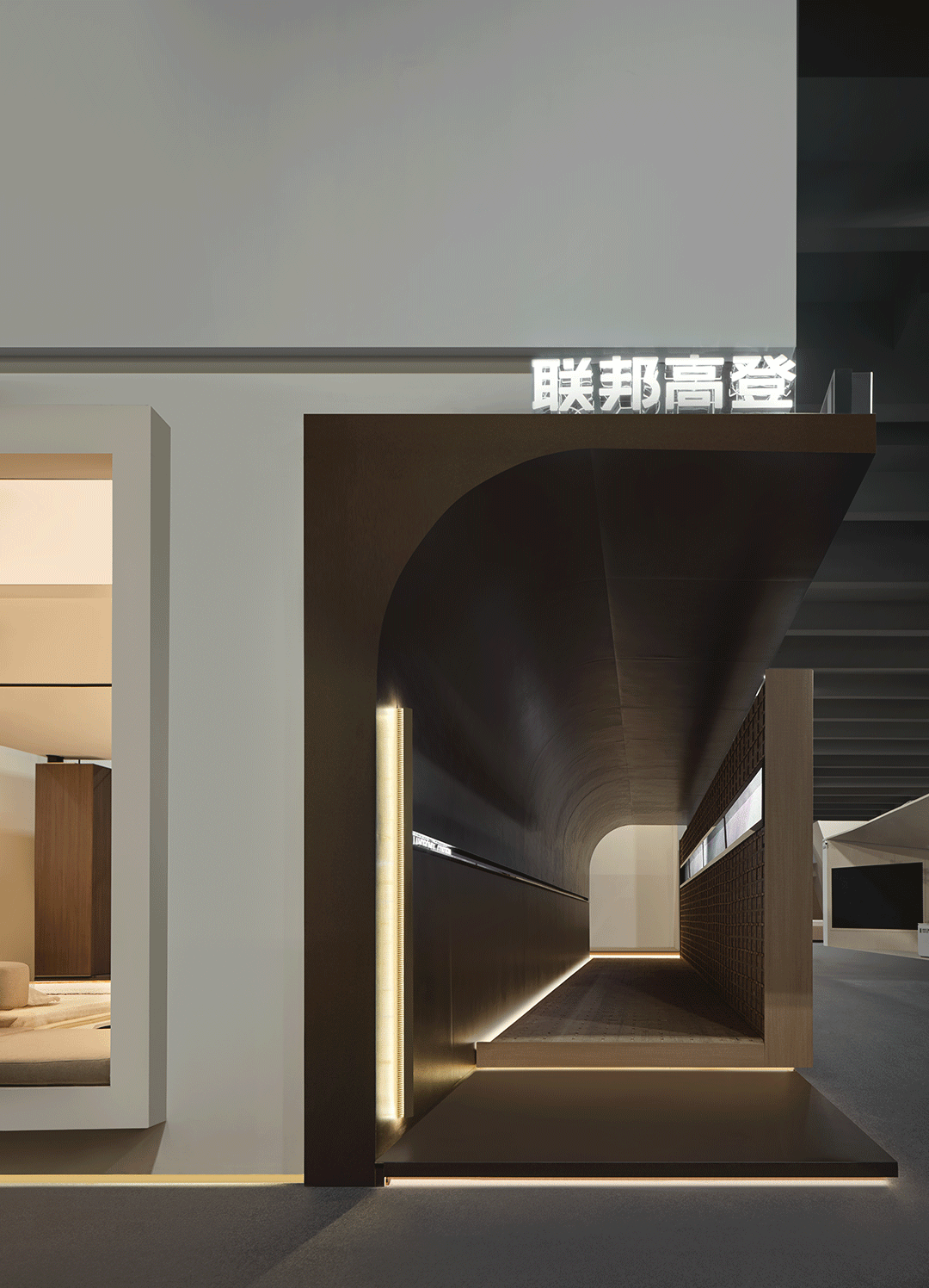 336㎡联邦高登建博会展厅 | 谢英凯设计案例