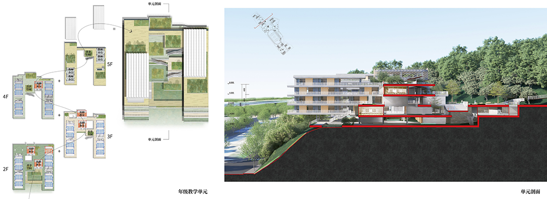 拾陌设计工作室丨第三十六高级中学设计案例