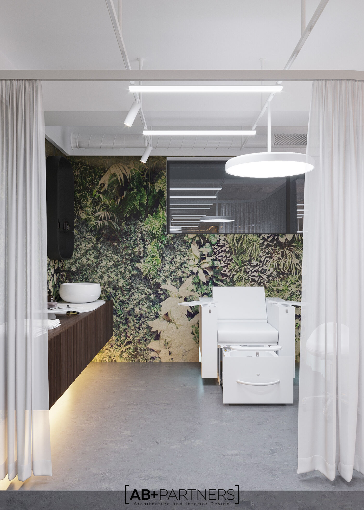 Milanin Concierge – răsfățul culorilor calme135㎡精致美容院设计案例