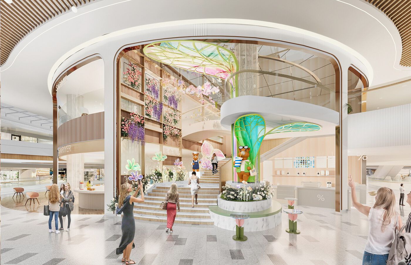 简和建筑丨山水之城·泰汶城市广场设计案例