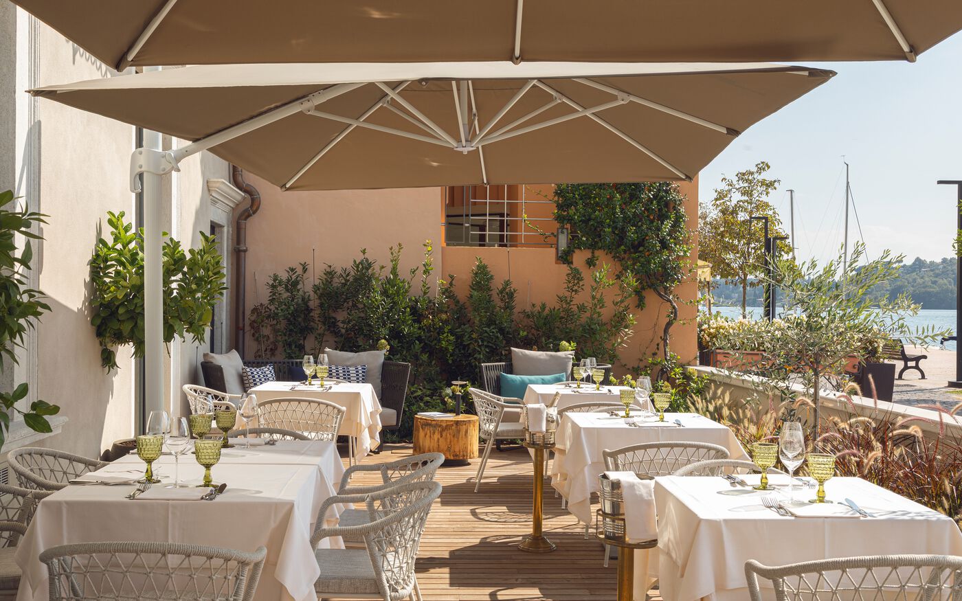 BiagioniRistorante 宫殿里的花园餐厅设计案例