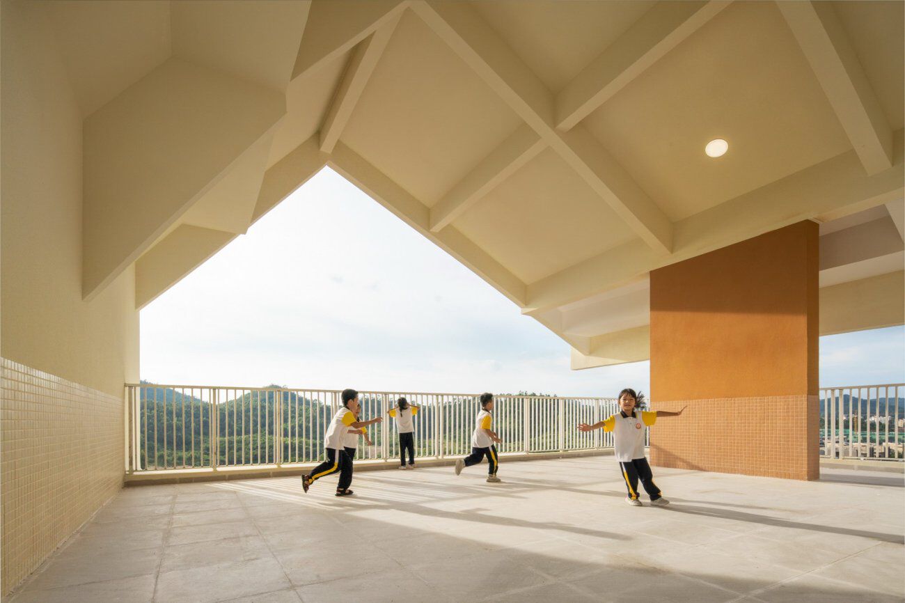 墨泰建筑丨惠阳沙田镇第二小学设计案例