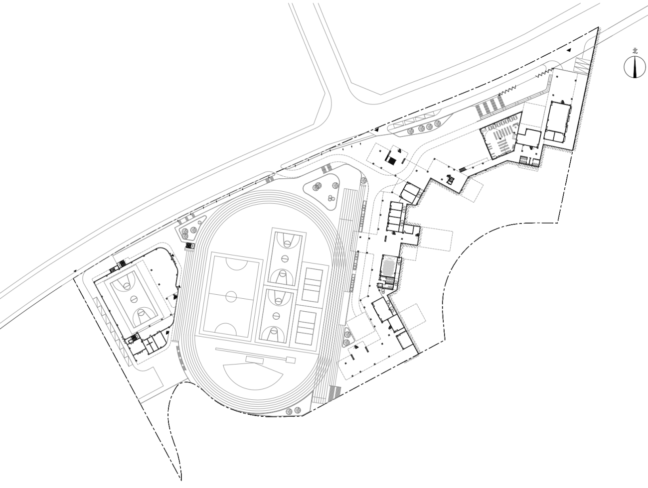 墨泰建筑丨惠阳沙田镇第二小学设计案例