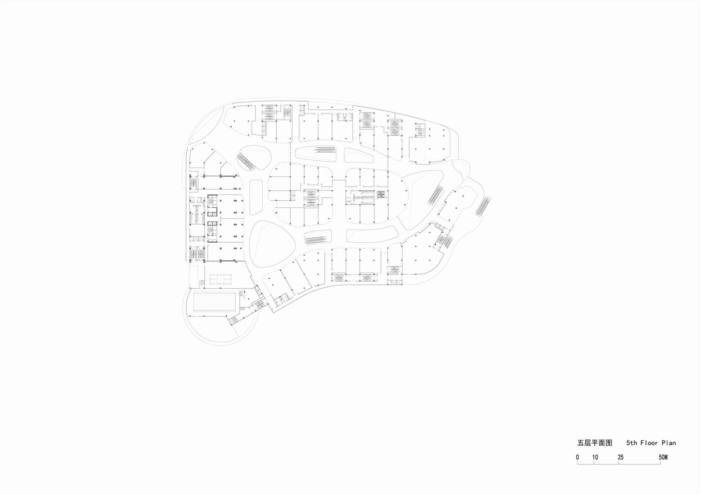 简和建筑丨山水之城·泰汶城市广场设计案例