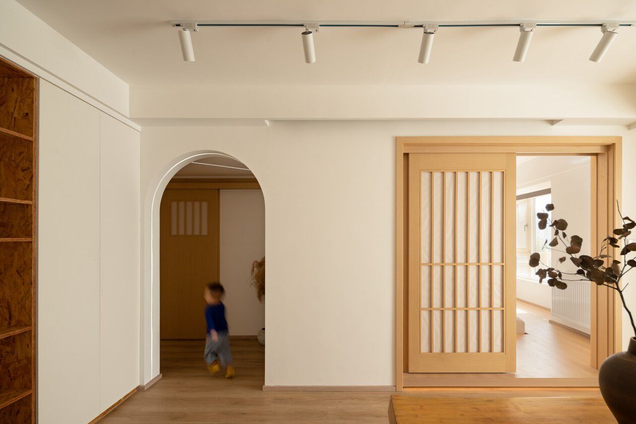 72㎡日式原木风,把家装成“哆啦A梦”的百宝箱设计案例