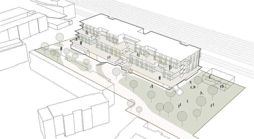 奥地利维也纳学校综合体 | SHIBUKAWA EDER Architects设计案例