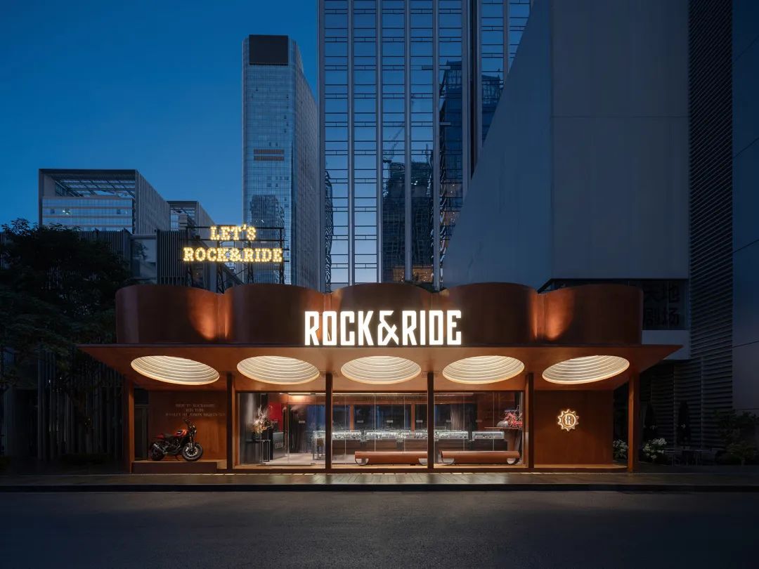  WBS里外工作室丨Rock&Ride 深圳万象天地快闪店设计设计案例
