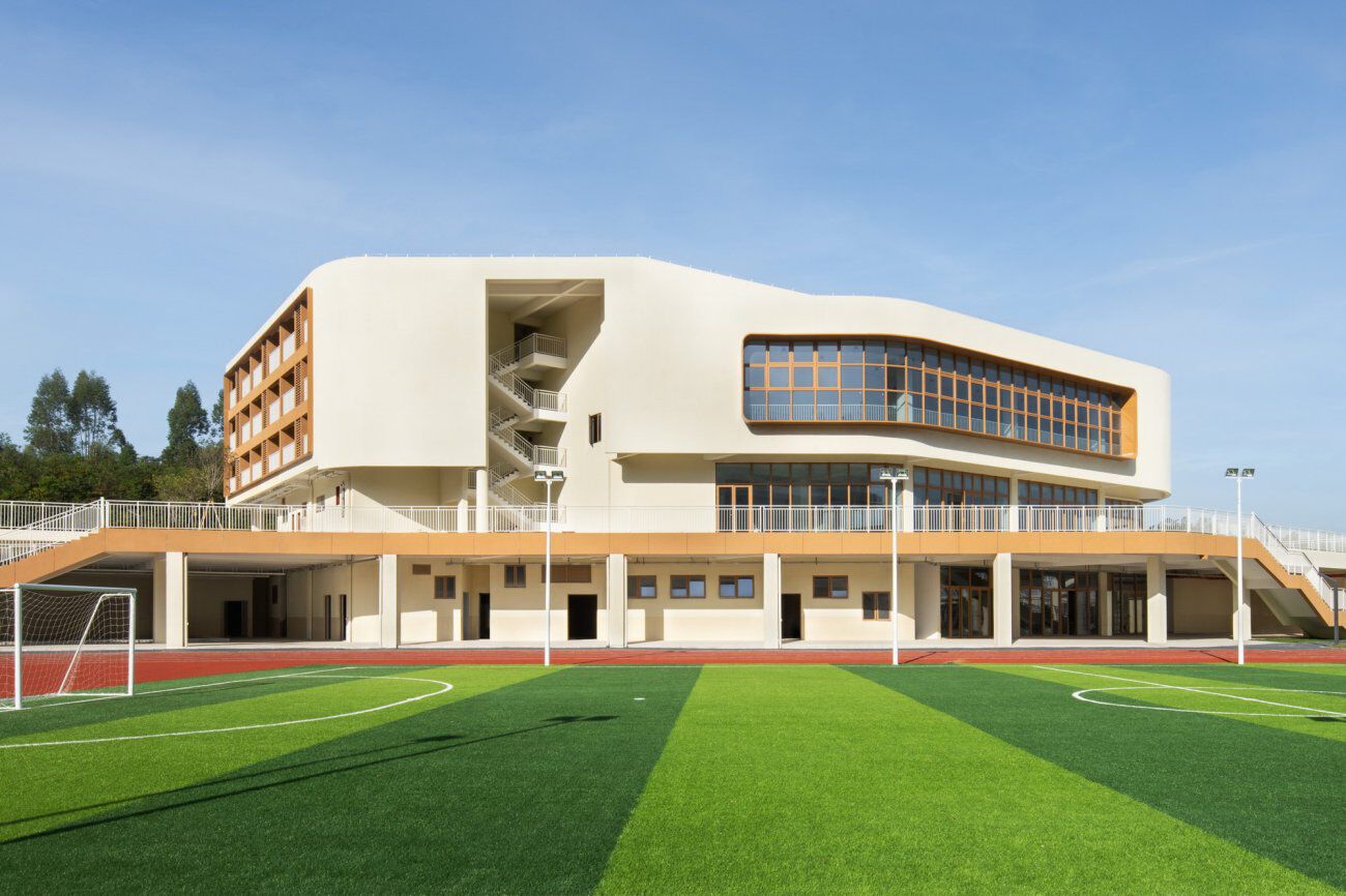 墨泰建筑丨惠阳沙田镇第二小学设计案例