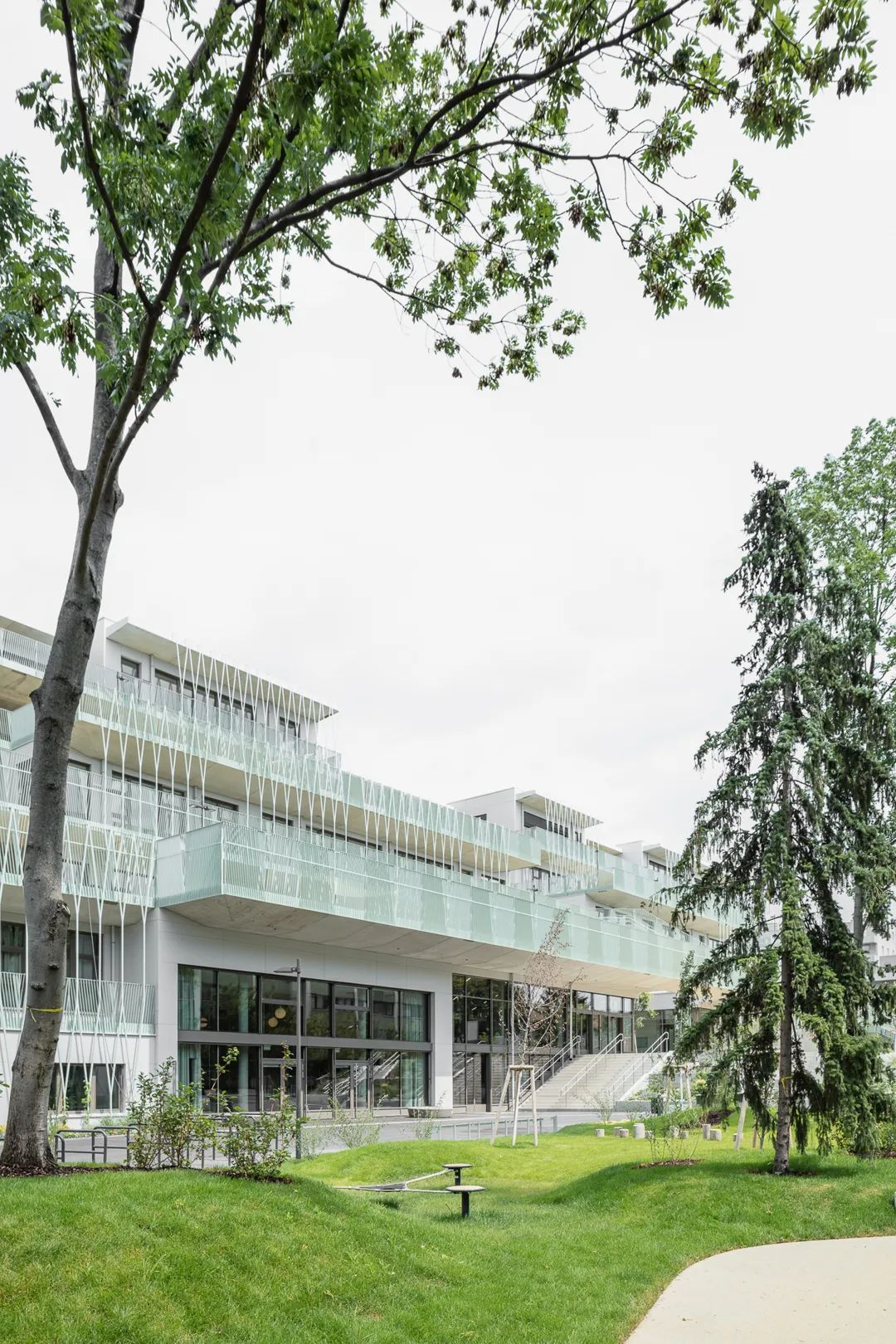奥地利维也纳学校综合体 | SHIBUKAWA EDER Architects设计案例
