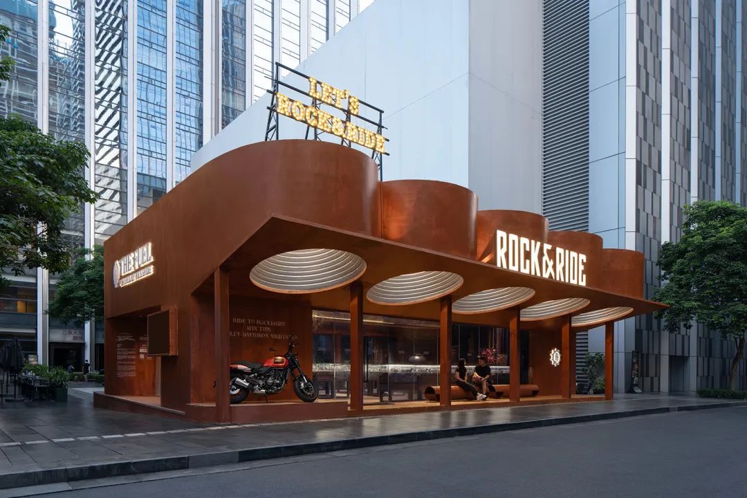  WBS里外工作室丨Rock&Ride 深圳万象天地快闪店设计设计案例