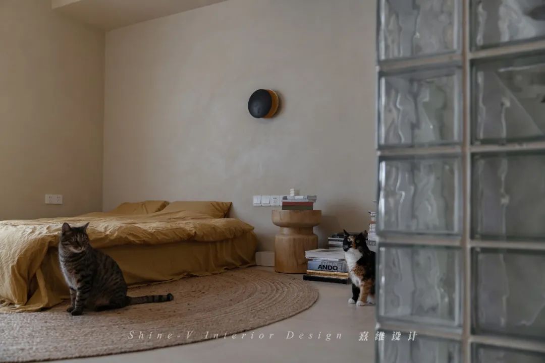两个人和五只猫的侘寂生活 | 熹维设计设计案例