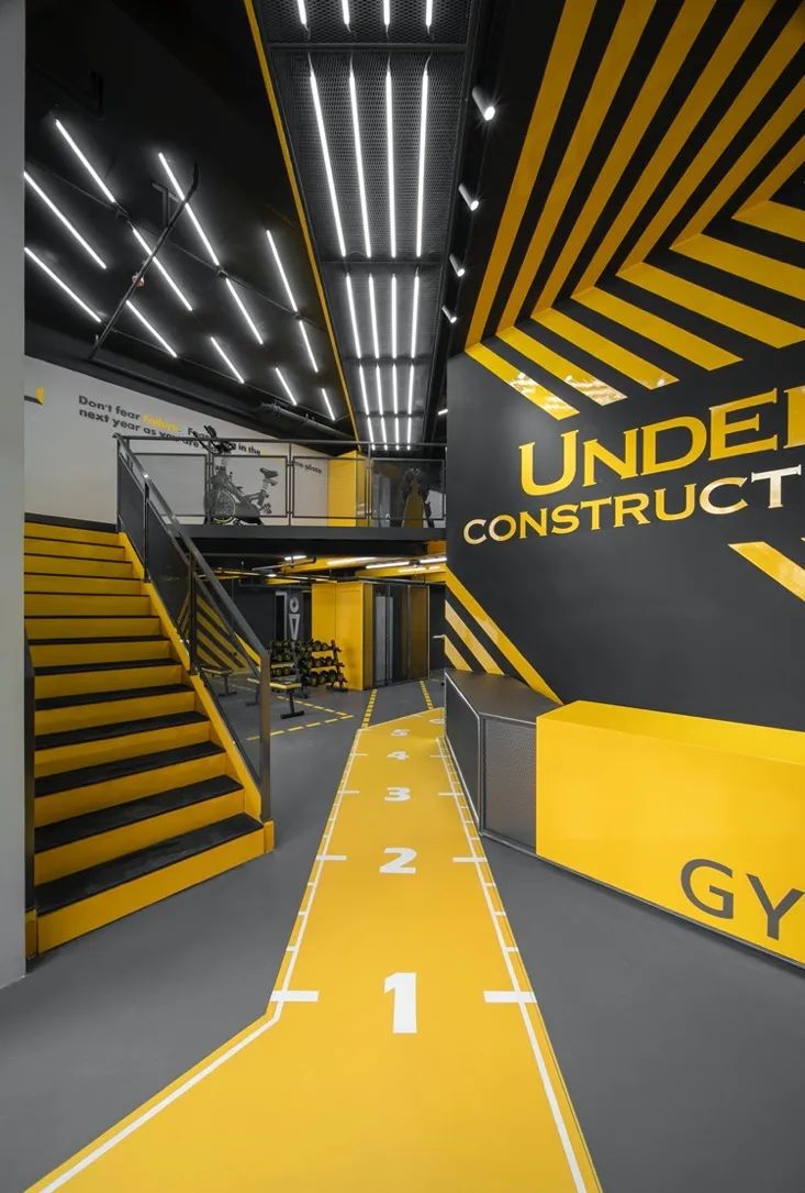 中海左岸澜庭UNDER CONSTRUCTION健身房| DAGA大观建筑设计案例