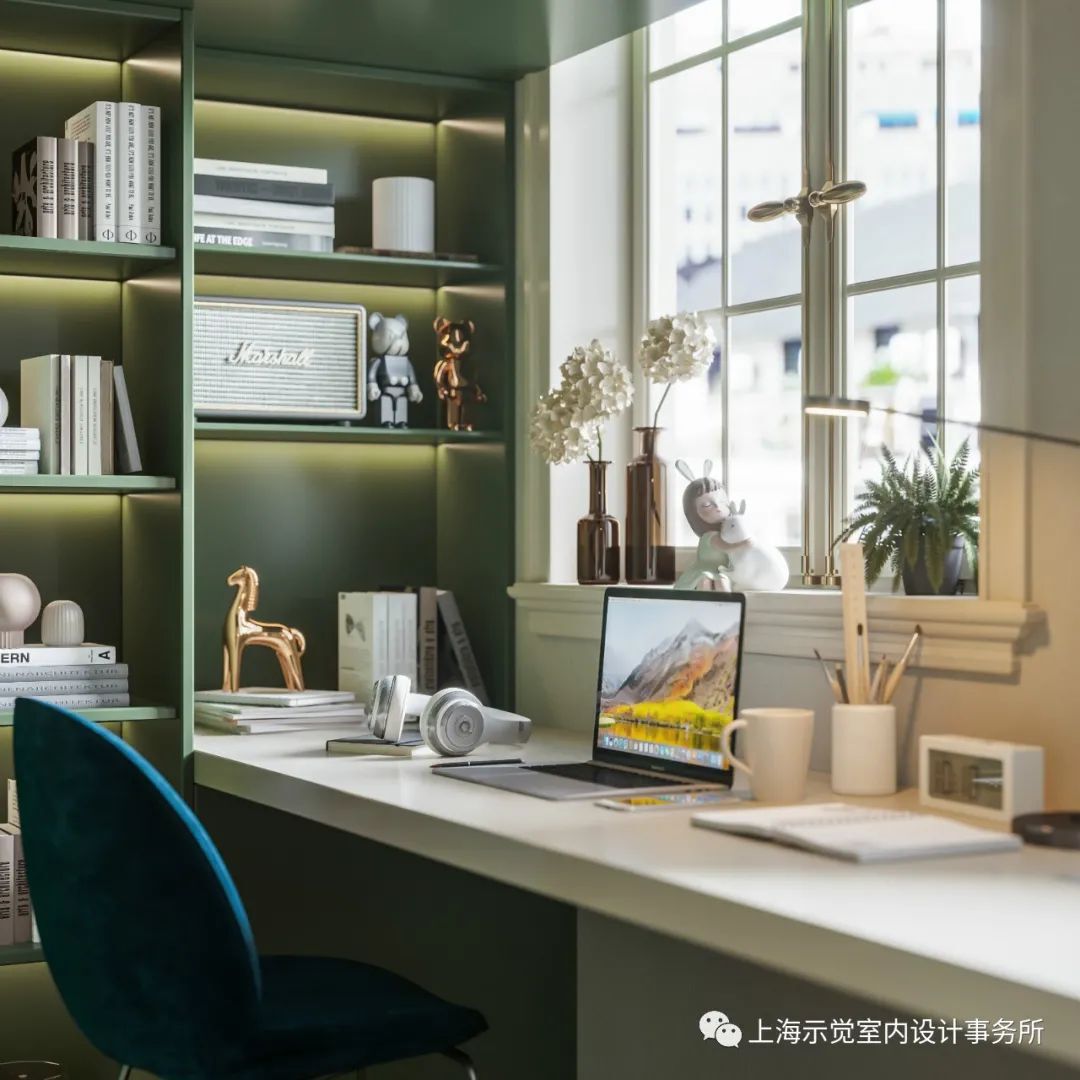 示觉设计|藏在外滩历史保护建筑内的复古法式住宅设计案例