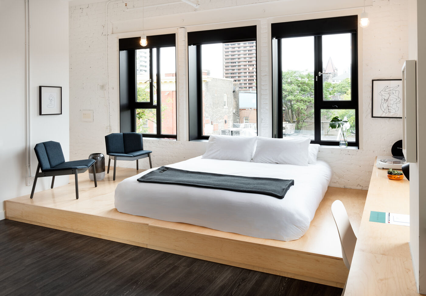 北欧风清新Hotel，粗糙与精致平衡设计案例
