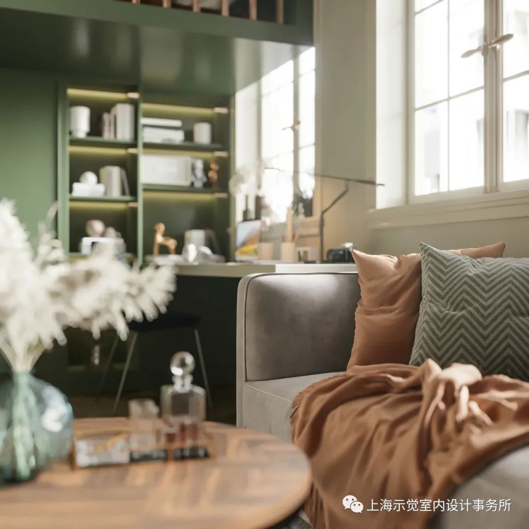 示觉设计|藏在外滩历史保护建筑内的复古法式住宅设计案例