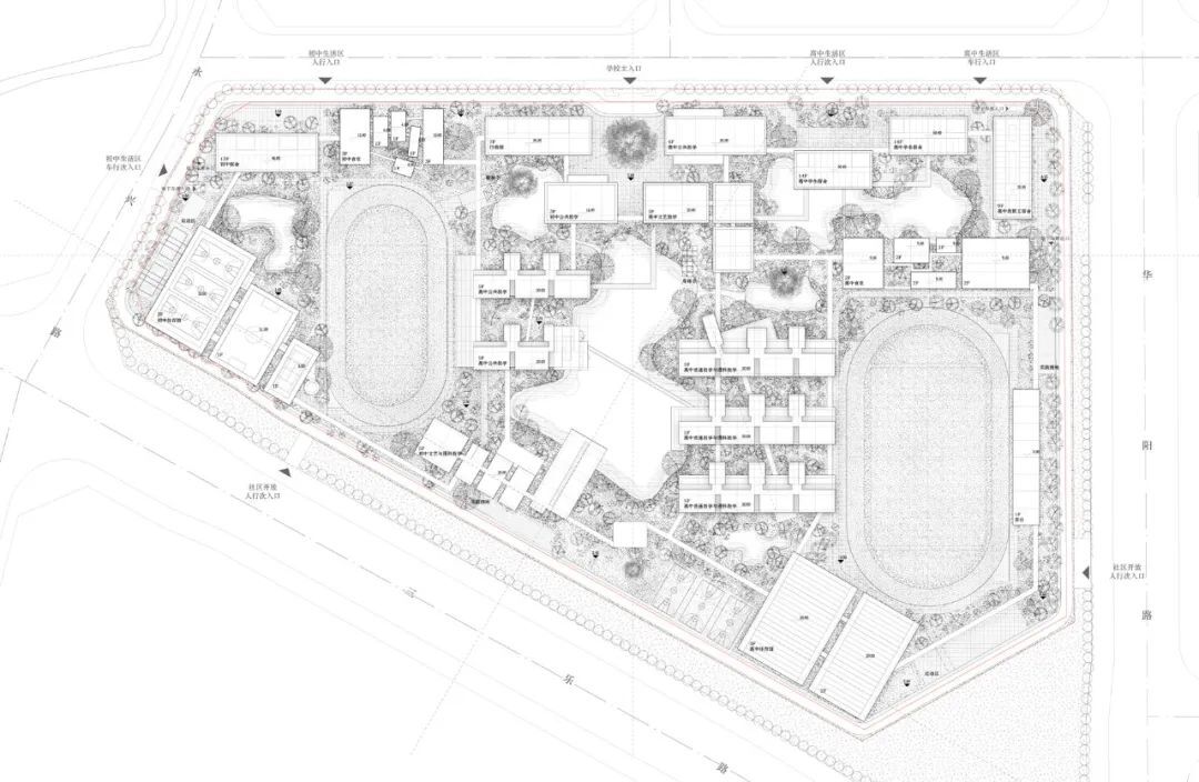 岭南造园子佛山一中顺德学校 | 陈东华建筑事务所|顺德院设计案例