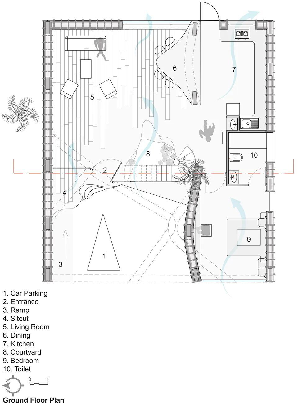 砌筑家园 印度PIROUETTE住宅设计案例