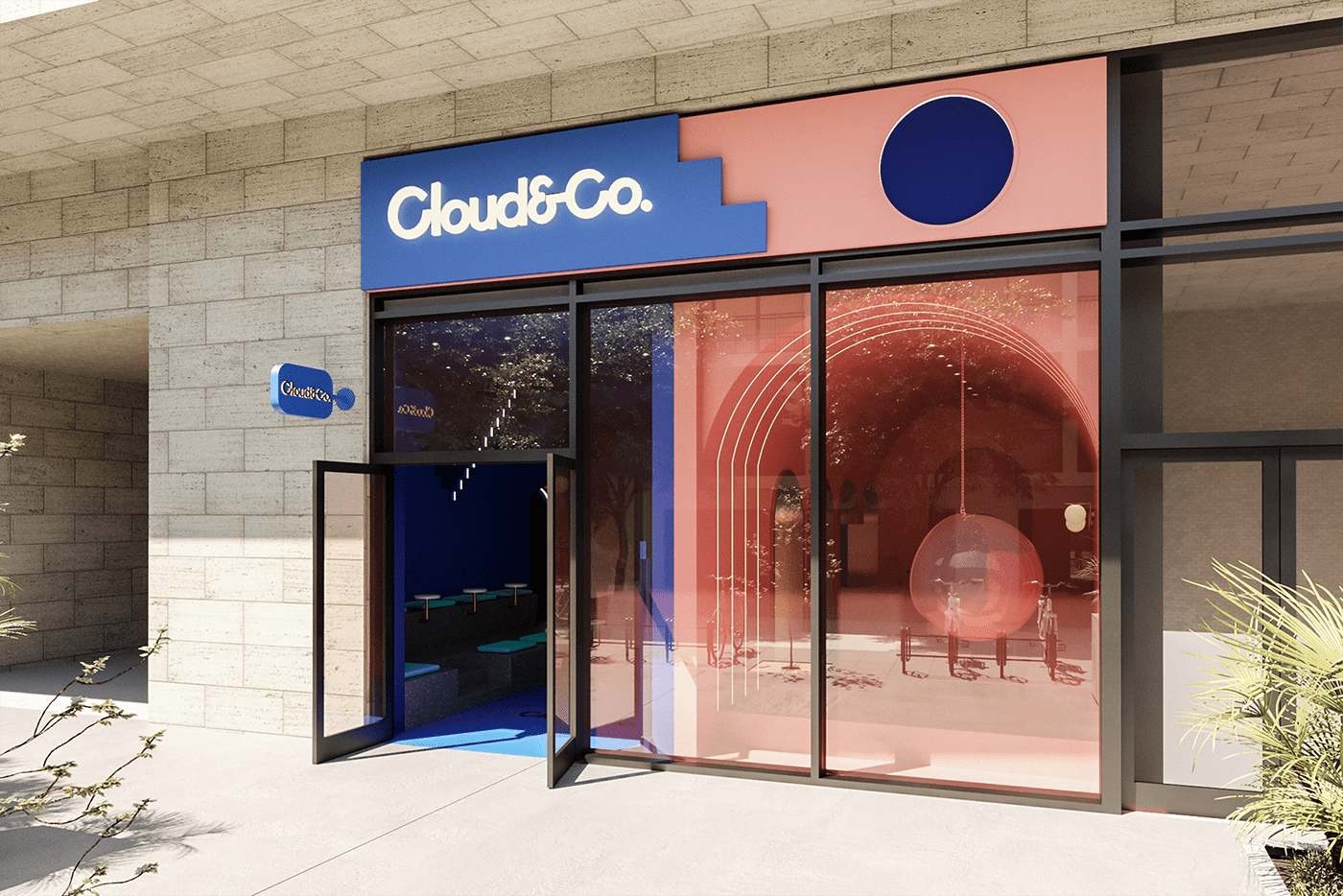 Cloud & Co甜品店，冰淇淋比你的梦想更好设计案例