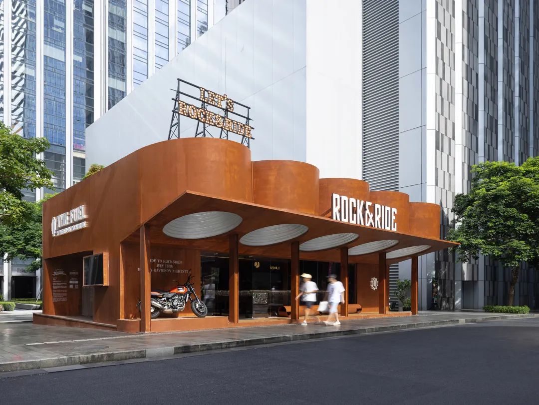  WBS里外工作室丨Rock&Ride 深圳万象天地快闪店设计设计案例