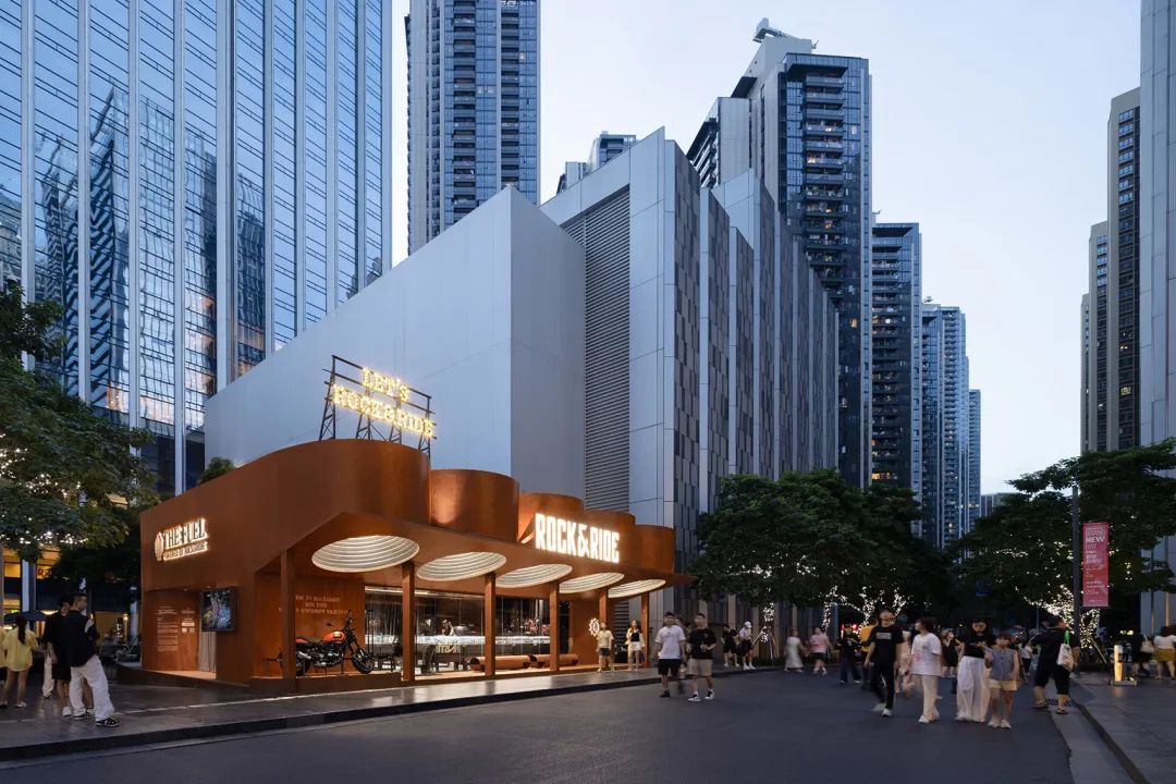  WBS里外工作室丨Rock&Ride 深圳万象天地快闪店设计设计案例