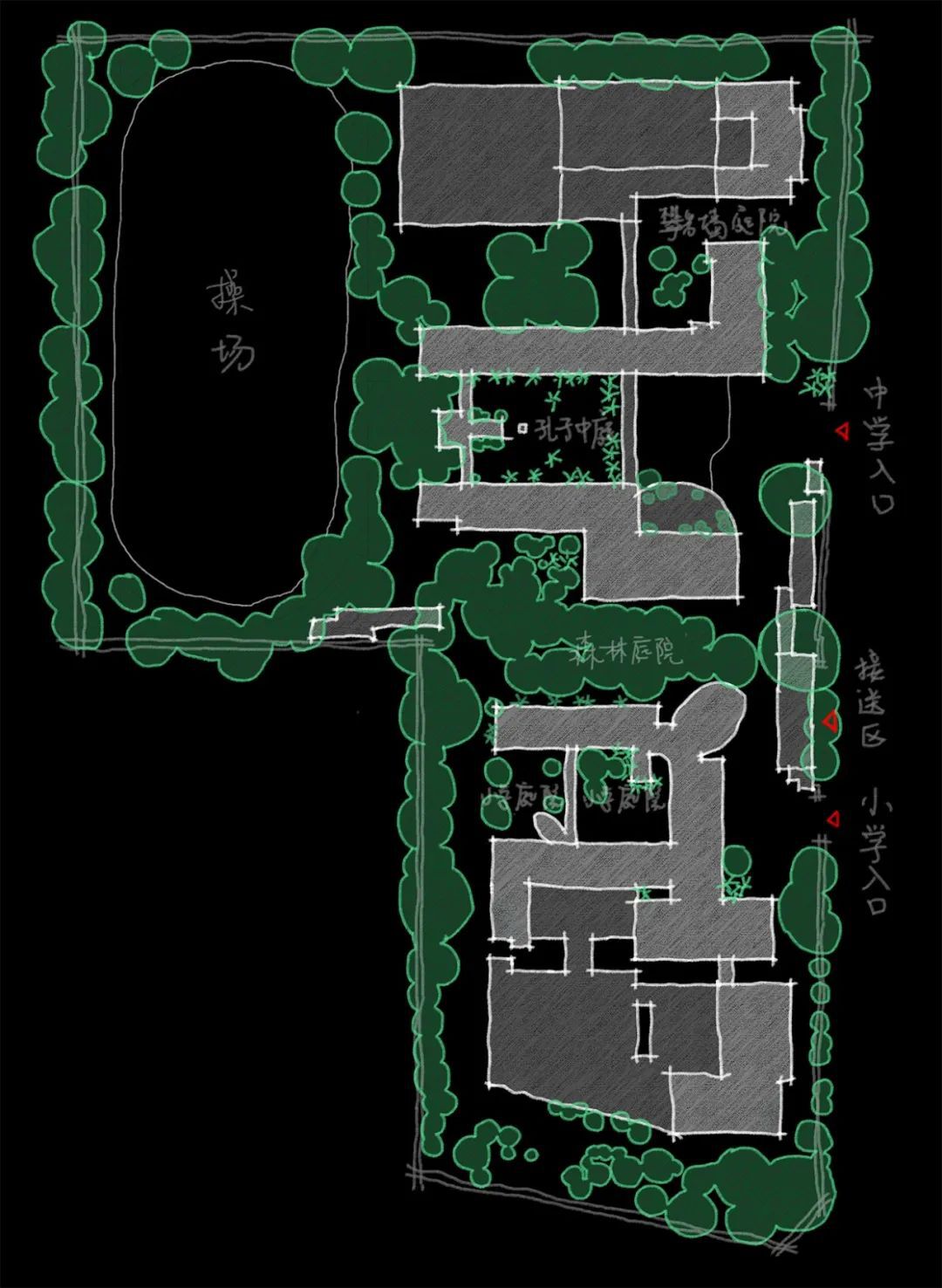 多重建筑丨深圳前海学校改造设计案例