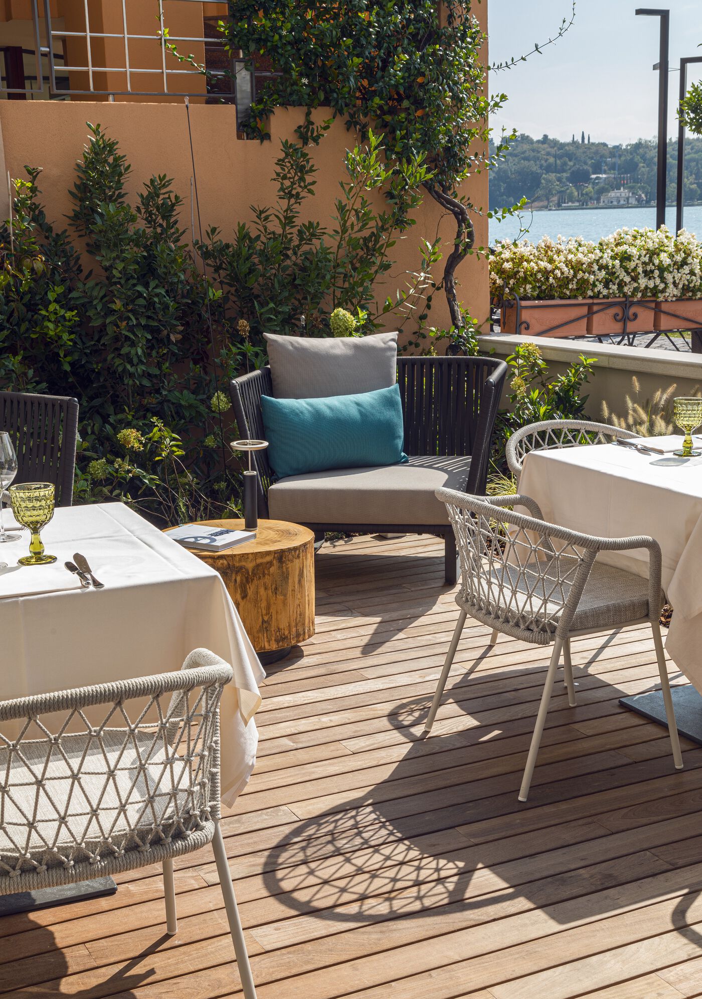 BiagioniRistorante 宫殿里的花园餐厅设计案例