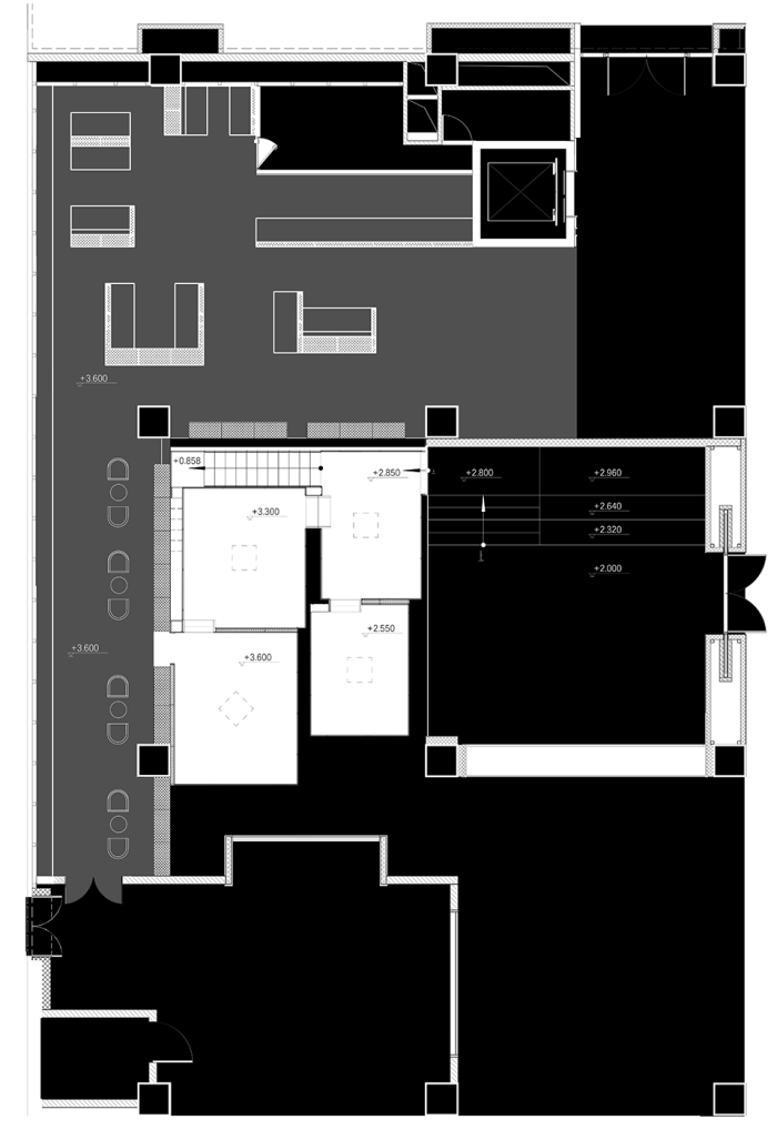阅读的棱镜 上海厂房办公咖啡阅读公共空间改造 | 合尘建筑设计案例