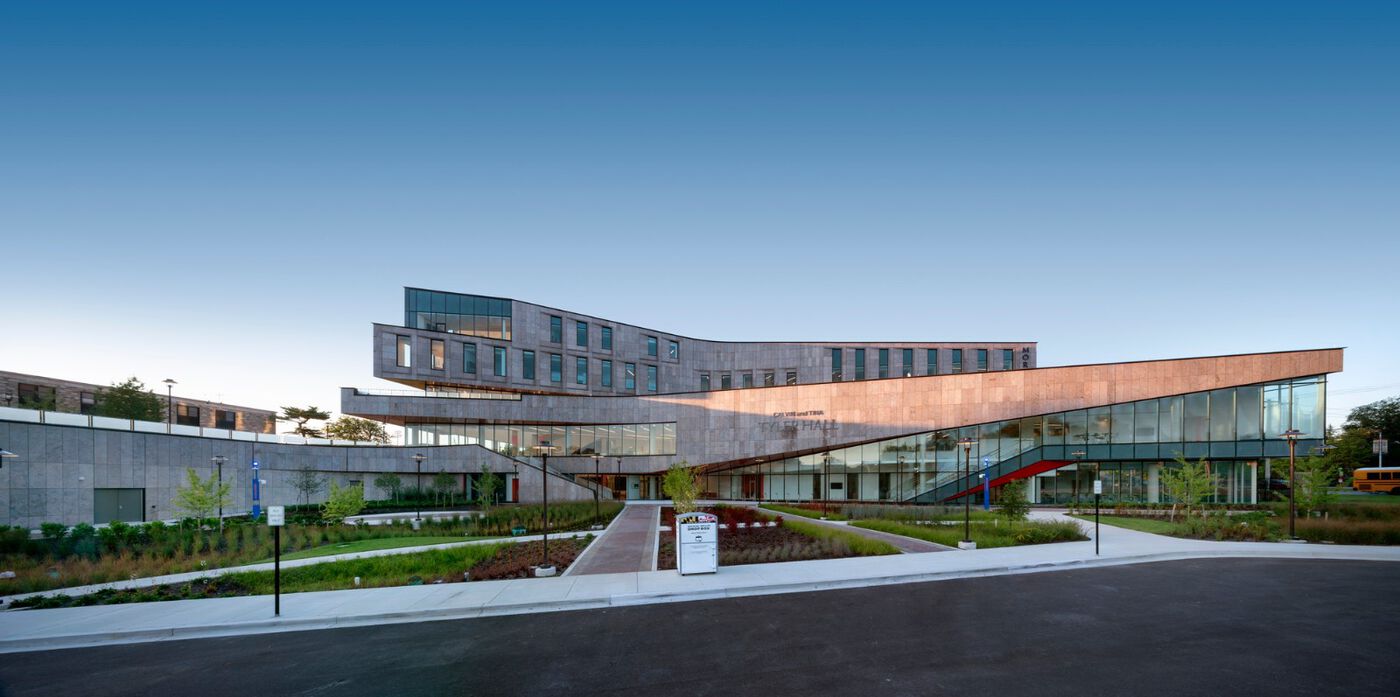 Teeple Architects丨摩根州立大学学生服务中心设计案例