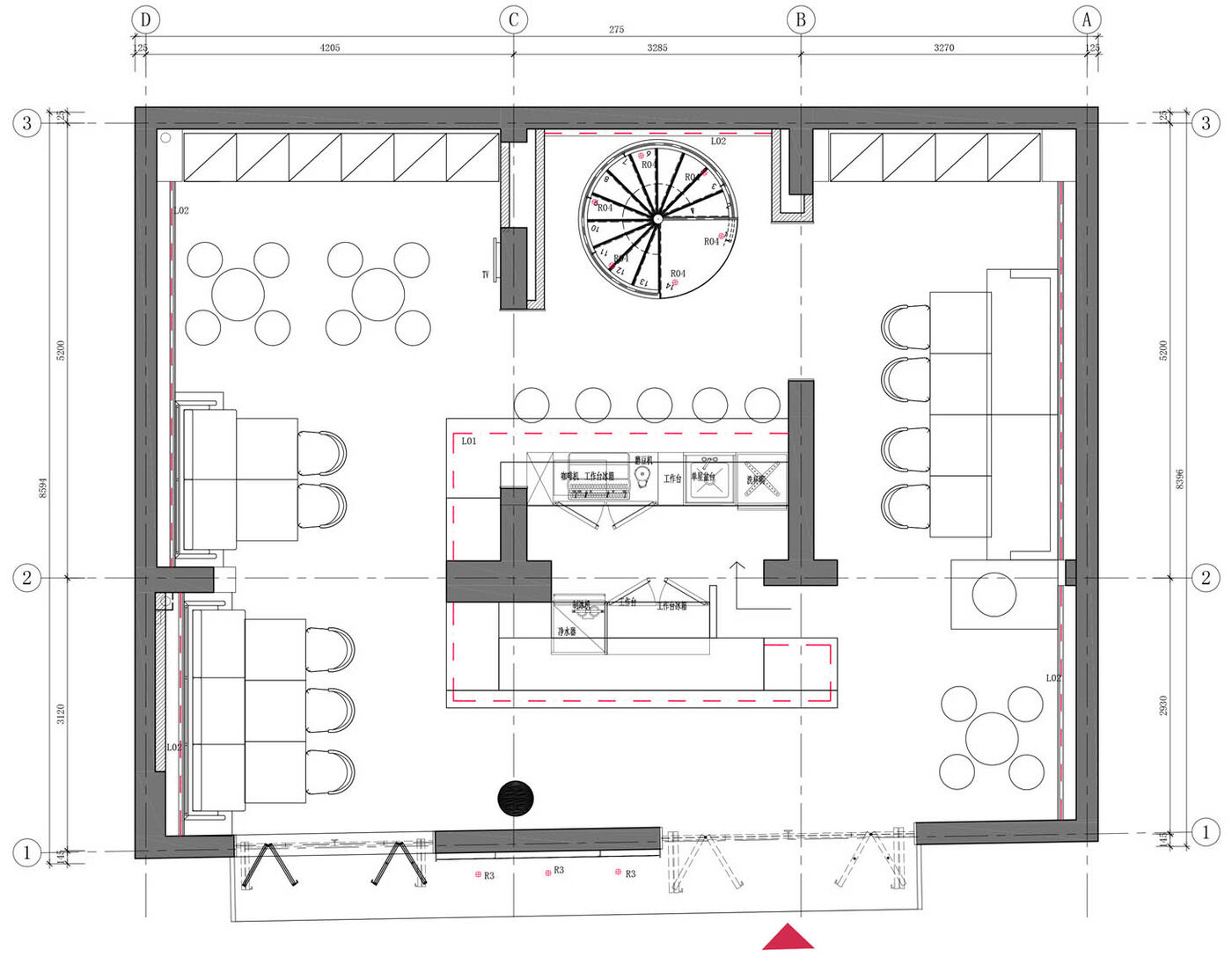 RooMoo | 上海·LECOQ大公鸡小酒馆(古北路店)设计案例