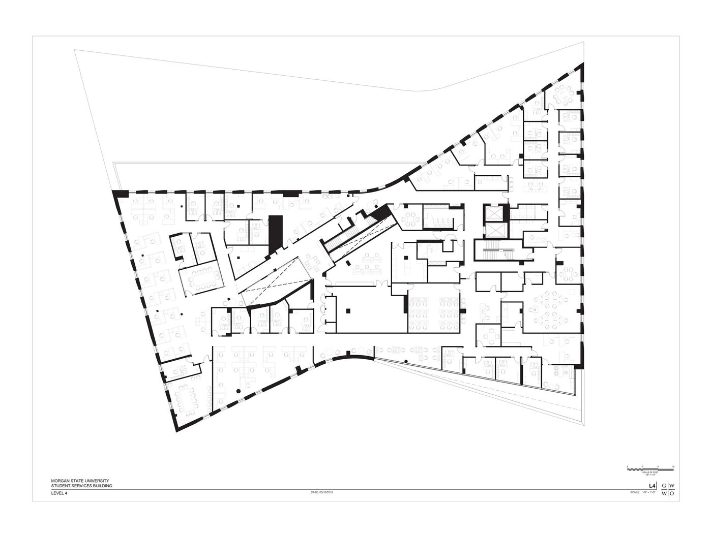 Teeple Architects丨摩根州立大学学生服务中心设计案例