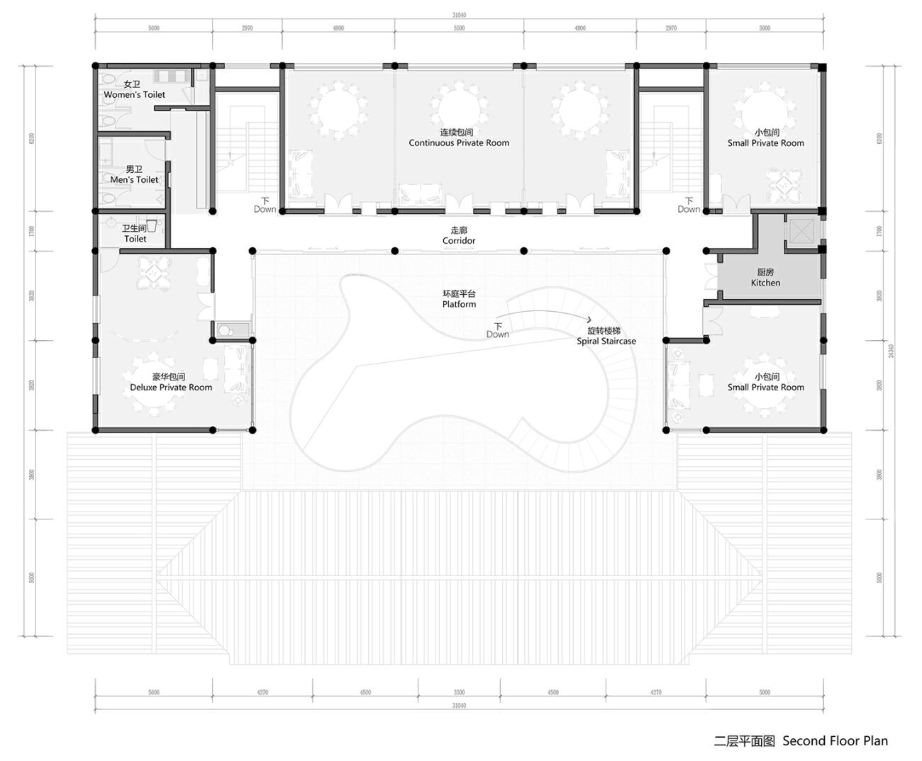 慕达建筑丨藏在成都青羊宫的庭院餐厅设计案例