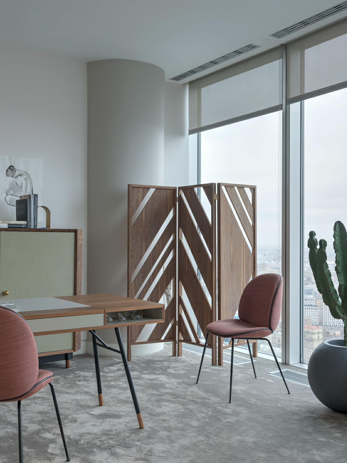 Office 2北欧风办公室设计案例