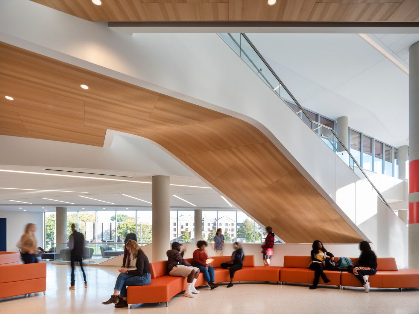 Teeple Architects丨摩根州立大学学生服务中心设计案例